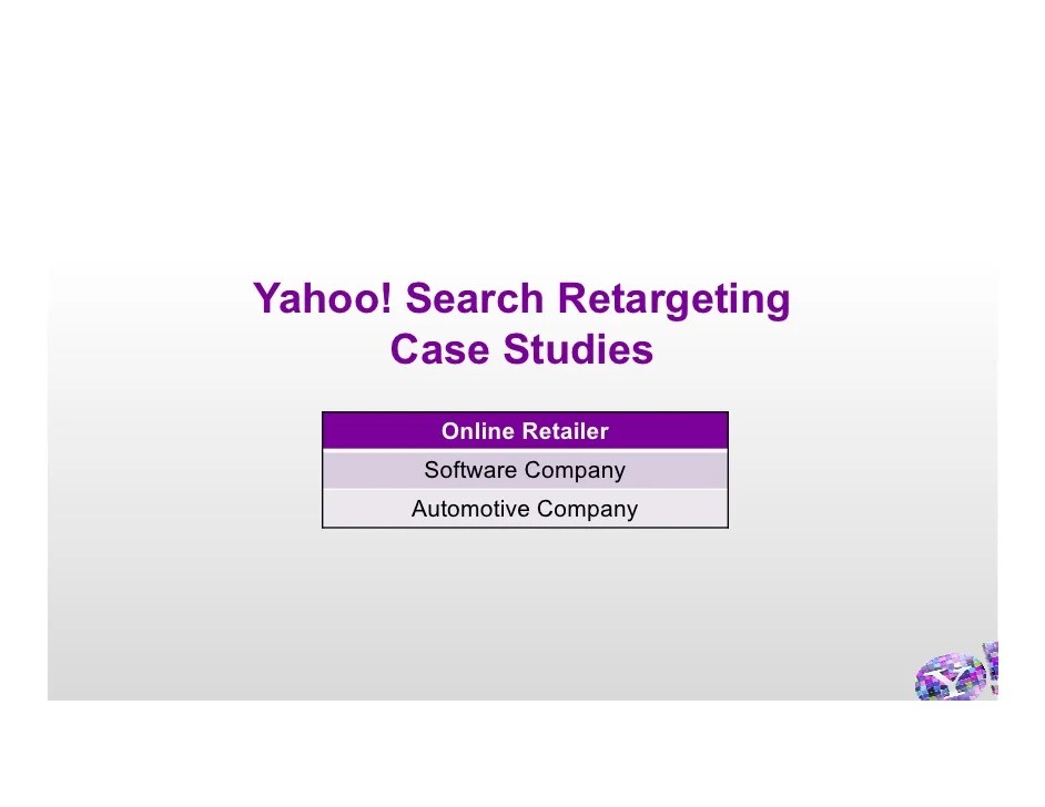 thinkLA Search 101 Search Retargeting 101