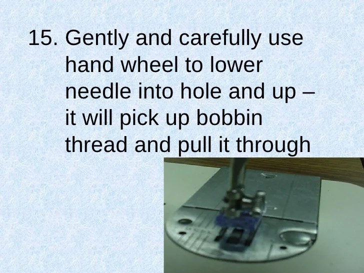 Threading Bobbin Tutorial