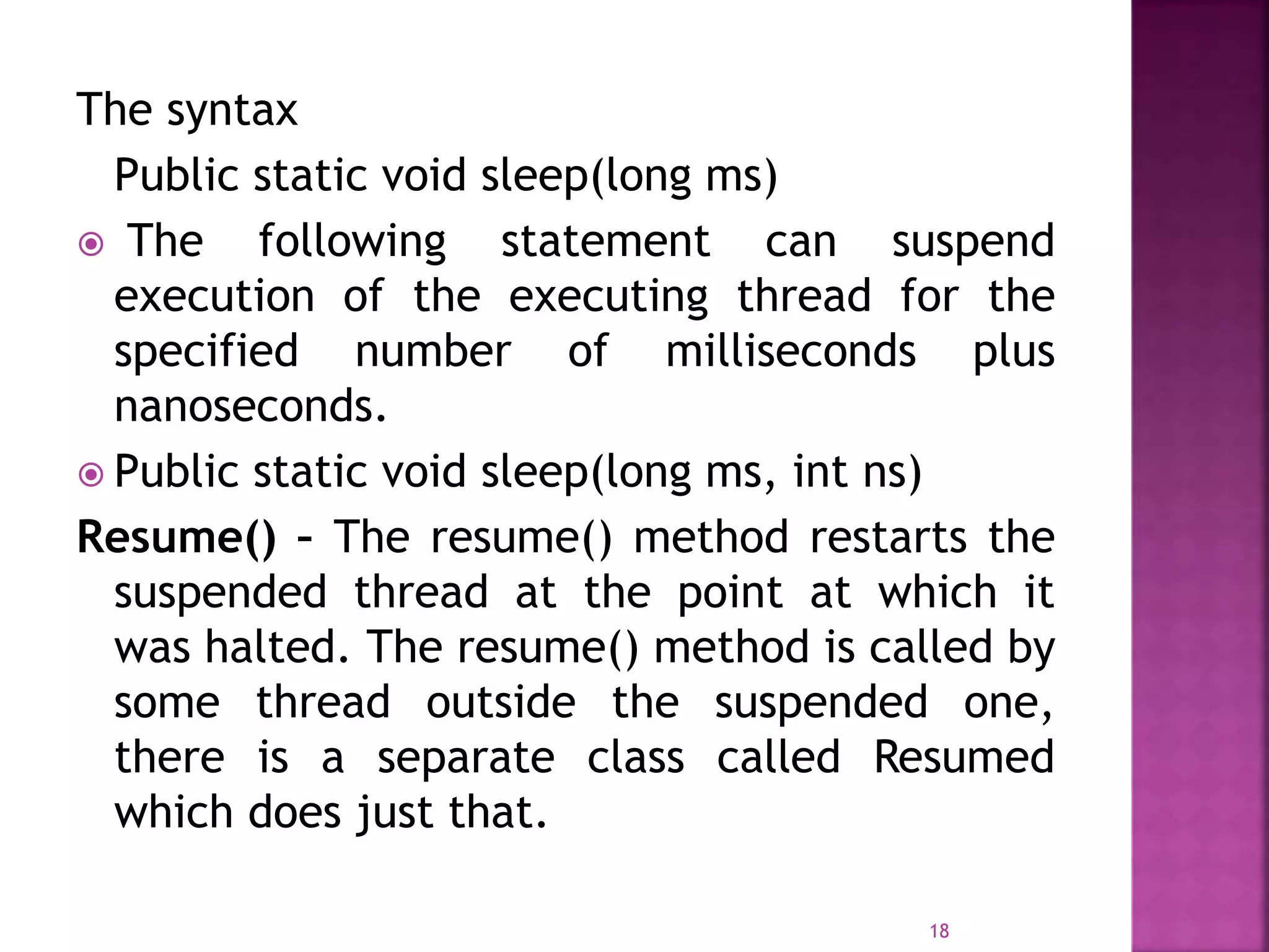 Thread model in java | PPT