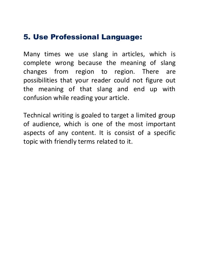 Tips For Effective Technical Content Writing