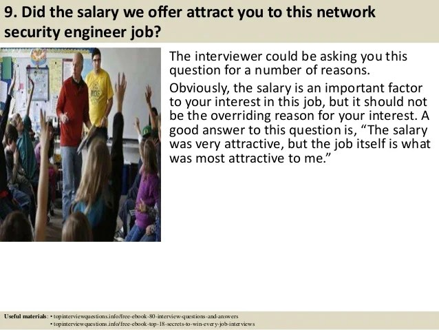Top 10 network security engineer interview questions and answers