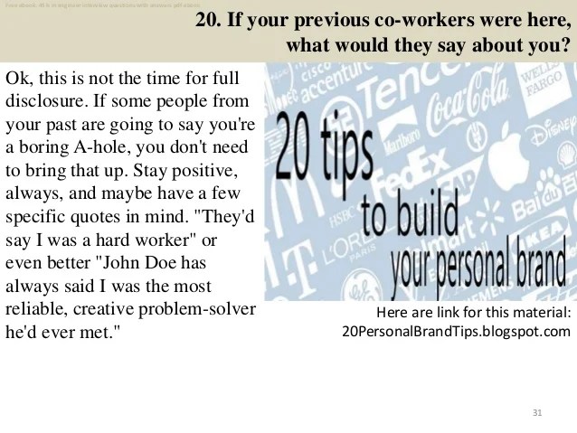 Top 25 h m engineer interview questions and answers pdf ebook free do…