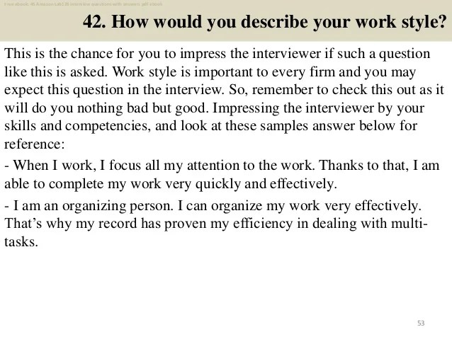 Top 45 amazon lab126 interview questions and answers pdf