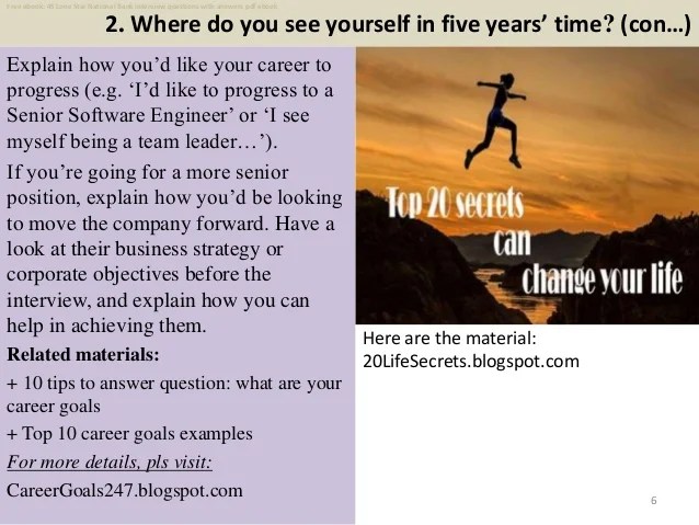 Top 45 lone star national bank interview questions and answers pdf