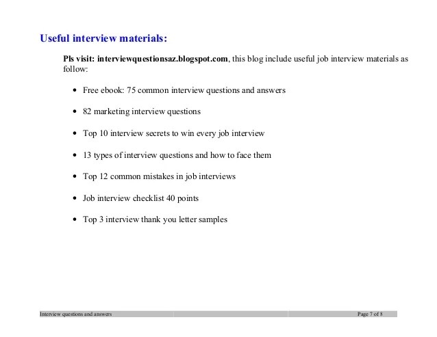 Top 5 marine engineer interview questions with answers
