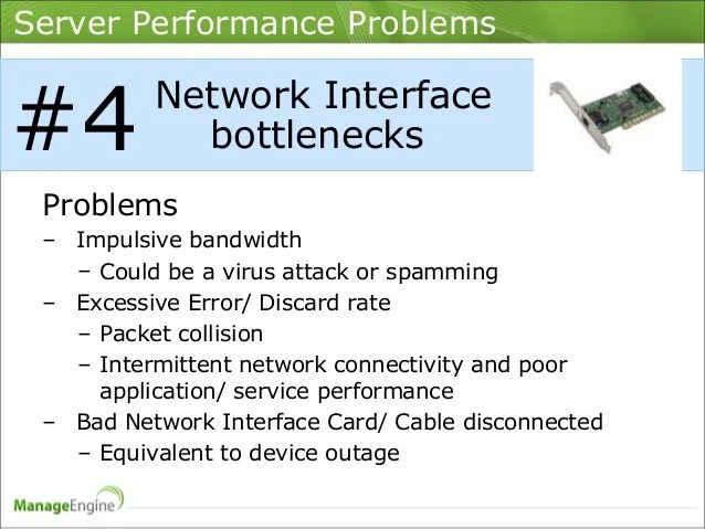 Top 5 server performance problems and how to resolve them using OpMan… Top 5 server performance problems and how to resolve them using OpMan…