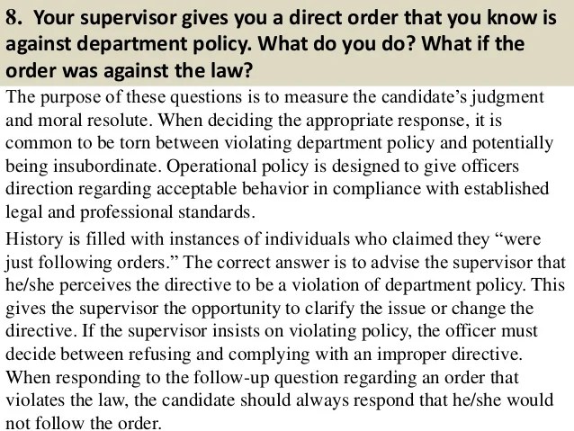 Top 20 police dispatcher interview questions answers