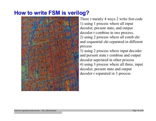 Asic Design Interview Questions Pdf