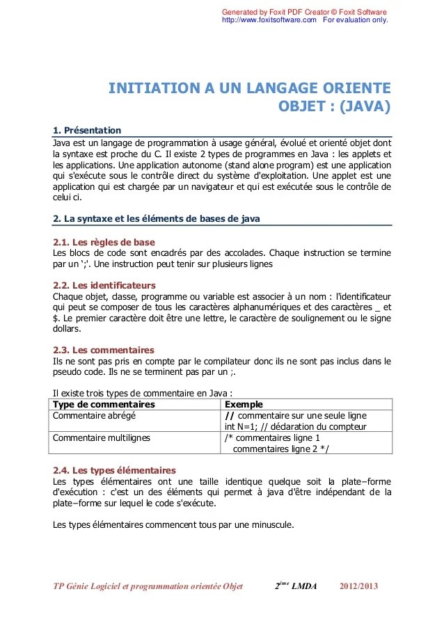 introduction commentaire