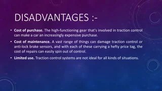 Traction control system | PPTX