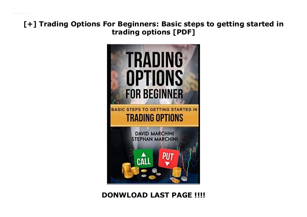 Simple Options Trading For Beginners PDF