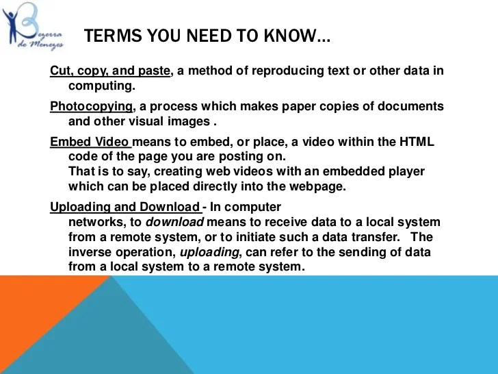 Training in audio visual techniques and powerpoint class 3