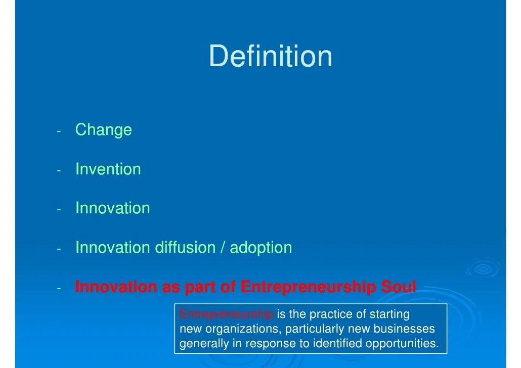 IMT Lecture Transforming Invention To Innovation