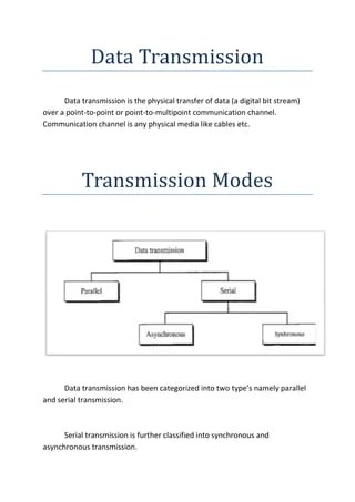 Transmission modes | DOCX