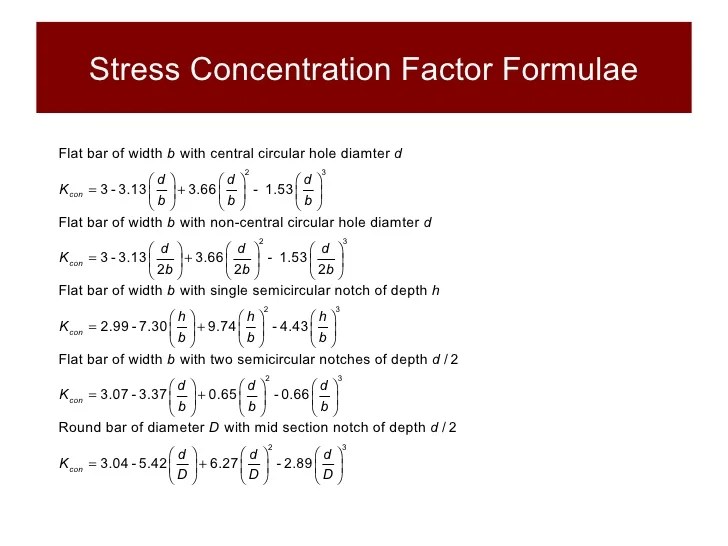 Structures and Materials Section 7 Stress Concentration