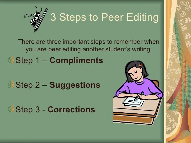 Tutorial Peer Editing