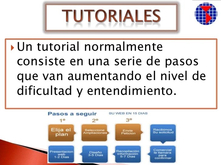 Tutoriales y tutorias