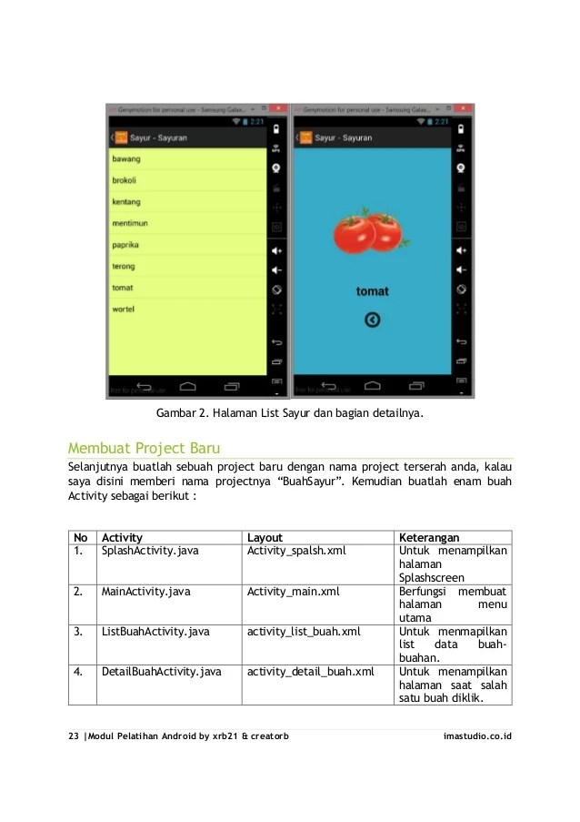 Membuat Aplikasi Android Studio Sederhana SEMUA SOFTWARE