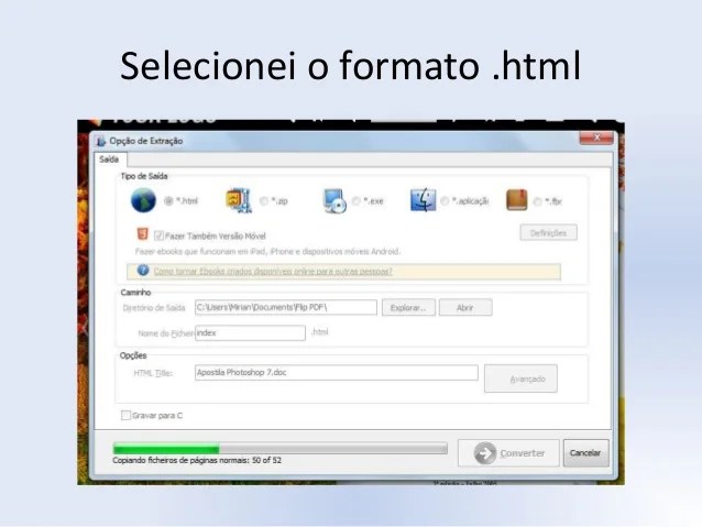 Tutorial para transformar o arquivo PDF em um livro “folheável” (Page…
