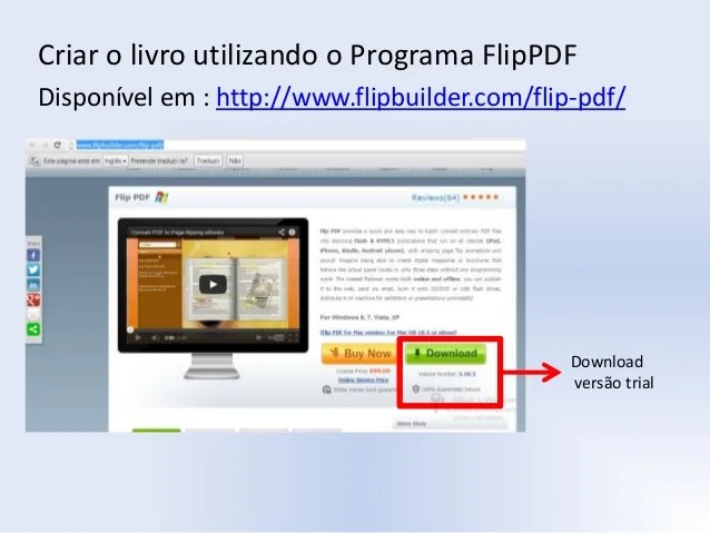 Tutorial para transformar o arquivo PDF em um livro “folheável” (Page…
