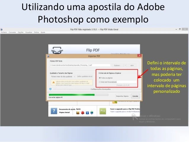 Tutorial para transformar o arquivo PDF em um livro “folheável” (Page…