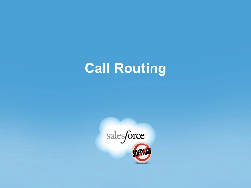 Call Routing
