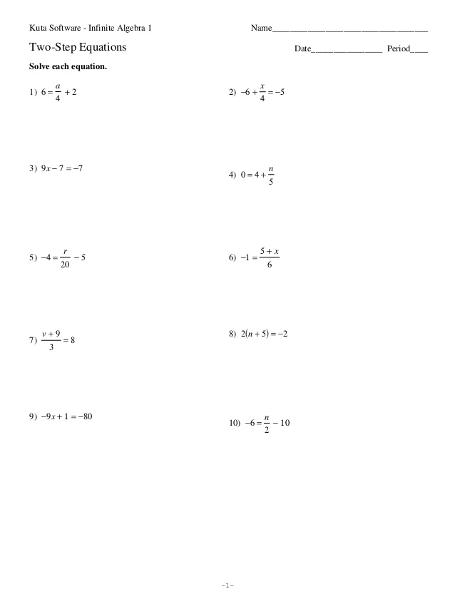 Multi Step Equations With Fractions Worksheet Pdf - multiplying and