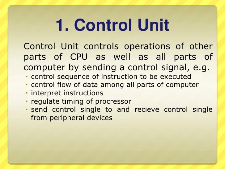 Types and components of computer system