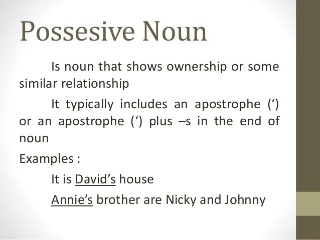What Is A Noun Of Direct Address Types and Functions of Noun What