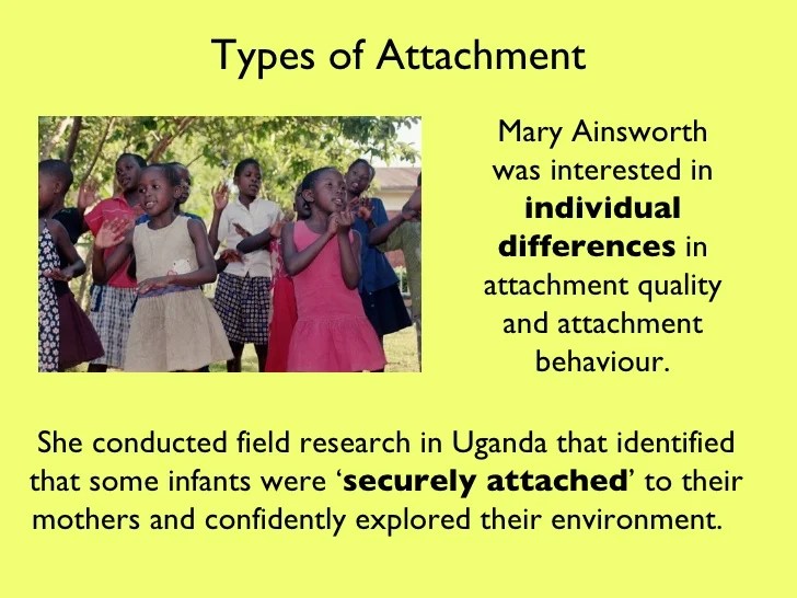 🌷 Mary ainsworth types of attachment. Attachment Styles Insecure