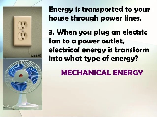 Types of energy ppt
