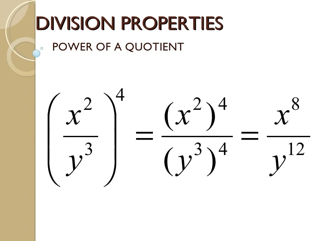 Exponents Review