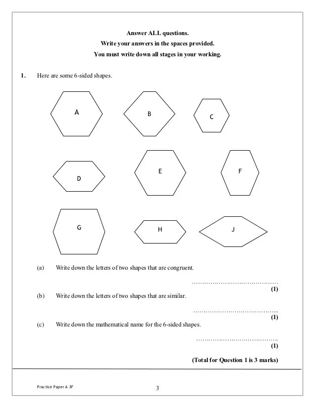 Unit 3 foundation practice paper _set_a