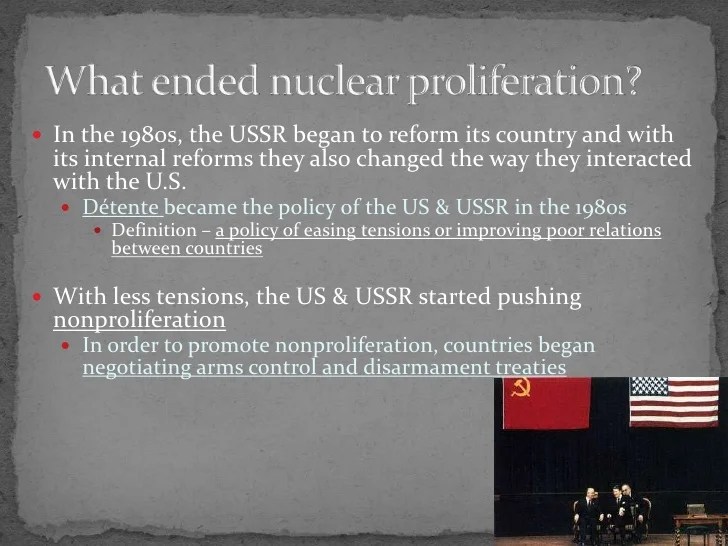 Unit 4 Nuclear Proliferation Student Version