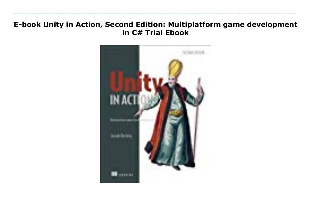 Ebook Unity in Action, Second Edition Multiplatform game developmen…