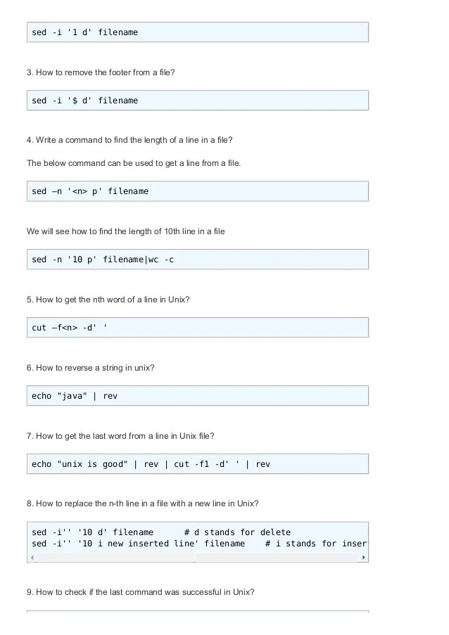 Unix interview questions