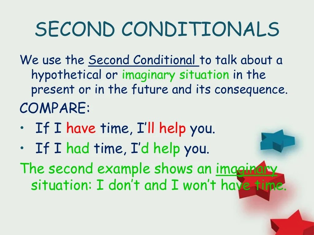 Unreal conditionals