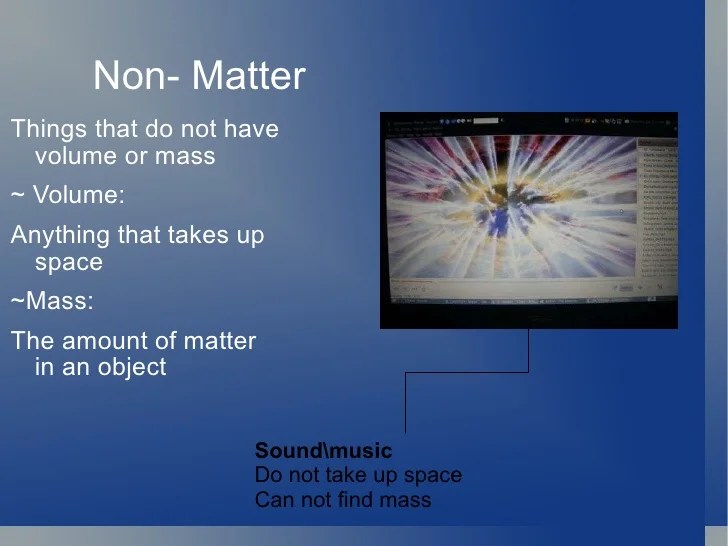 Emily Science, matter, not matter, and more