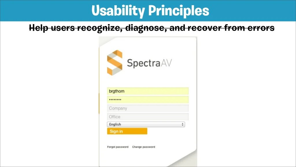 7 Visibility of system status
