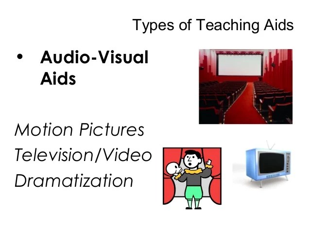 Use of teaching aids in the teaching learning process