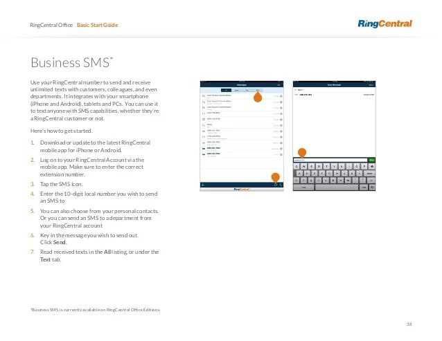 Ring Central User guide