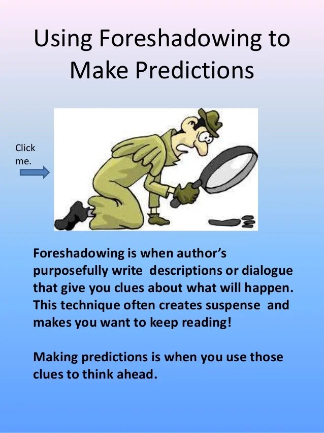 😍 Foreshadowing examples in literature. Foreshadowing Definition and