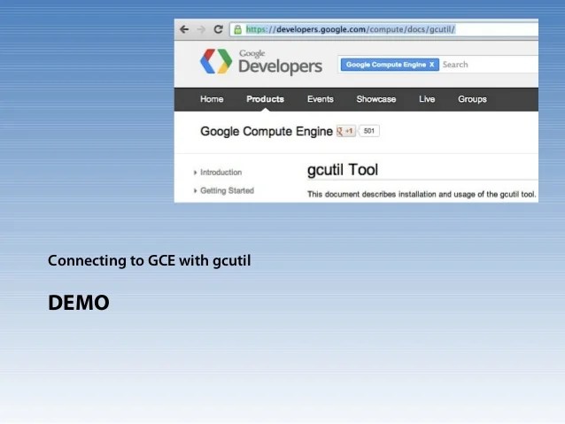 Using Google Compute Engine