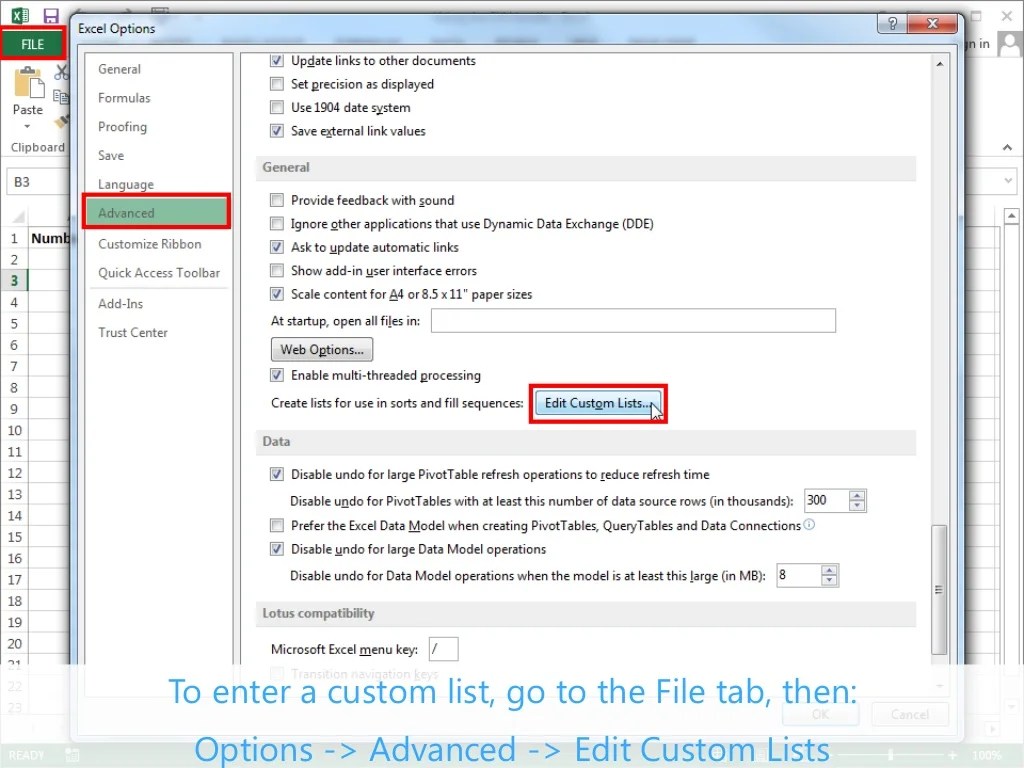 Using the Fill Handle Excel 2013 Tutorial