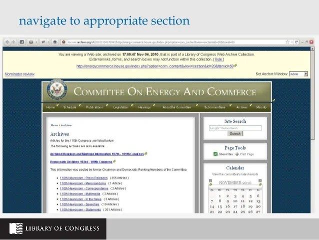 Using Wayback Machine for Research
