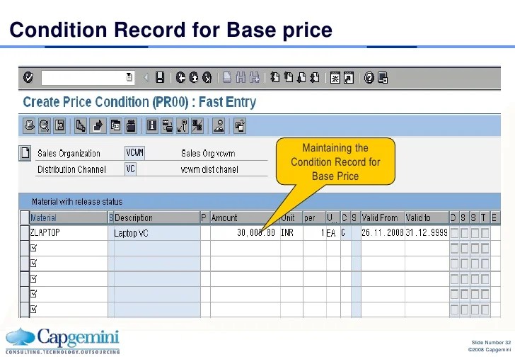 SAP SD Variant configurationtrainingdocument 2