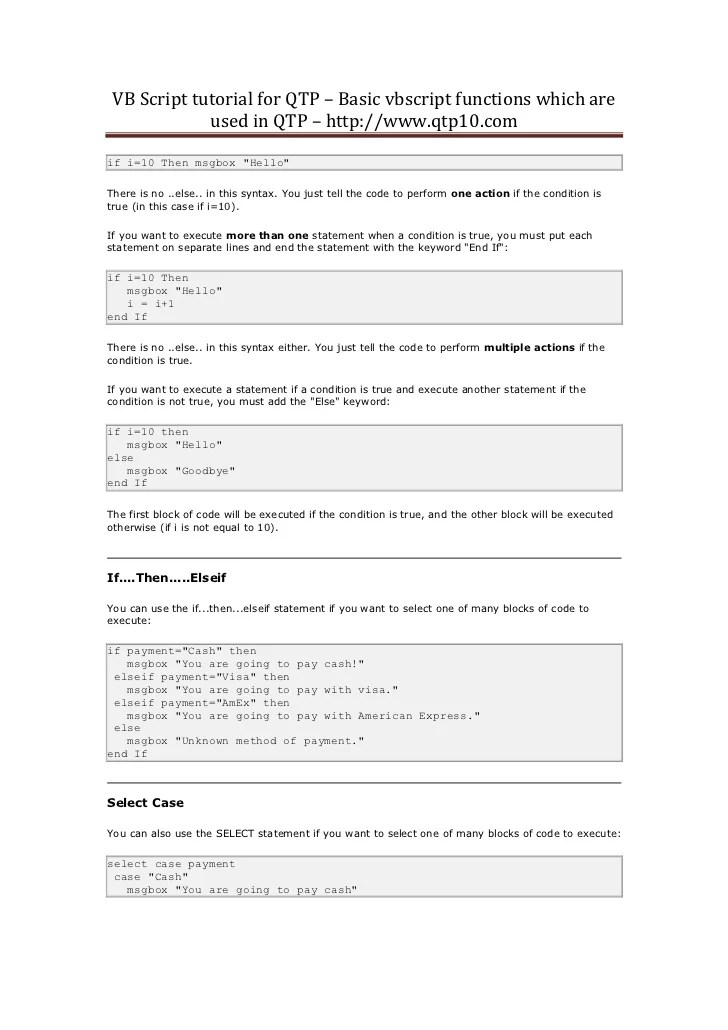 Vb script tutorial for qtp[1]