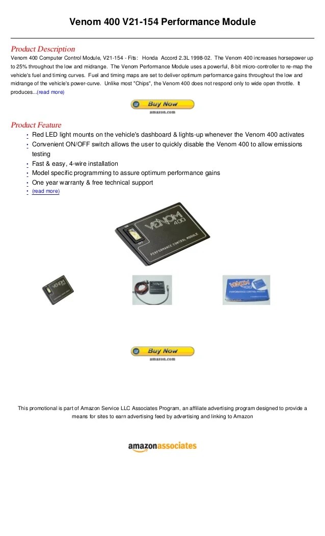 Venom 400 v21 154 performance module