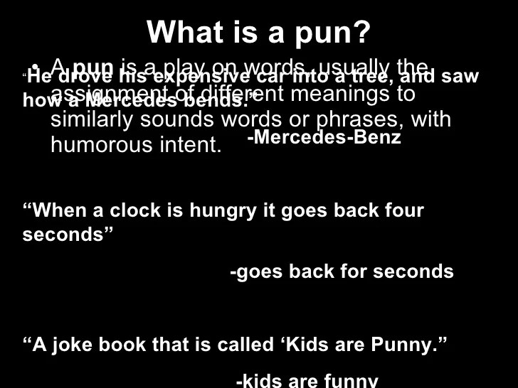 Visual puns