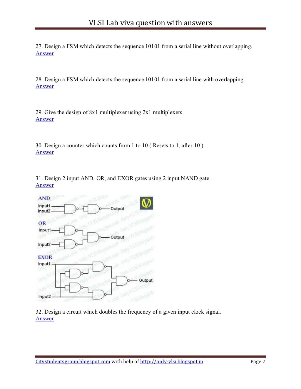 Vlsi lab viva question with answers